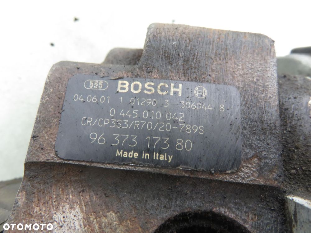 POMPA WTRYSKOWA PEUGEOT 206 1.4 HDi 0445010042 9637317380 - 3