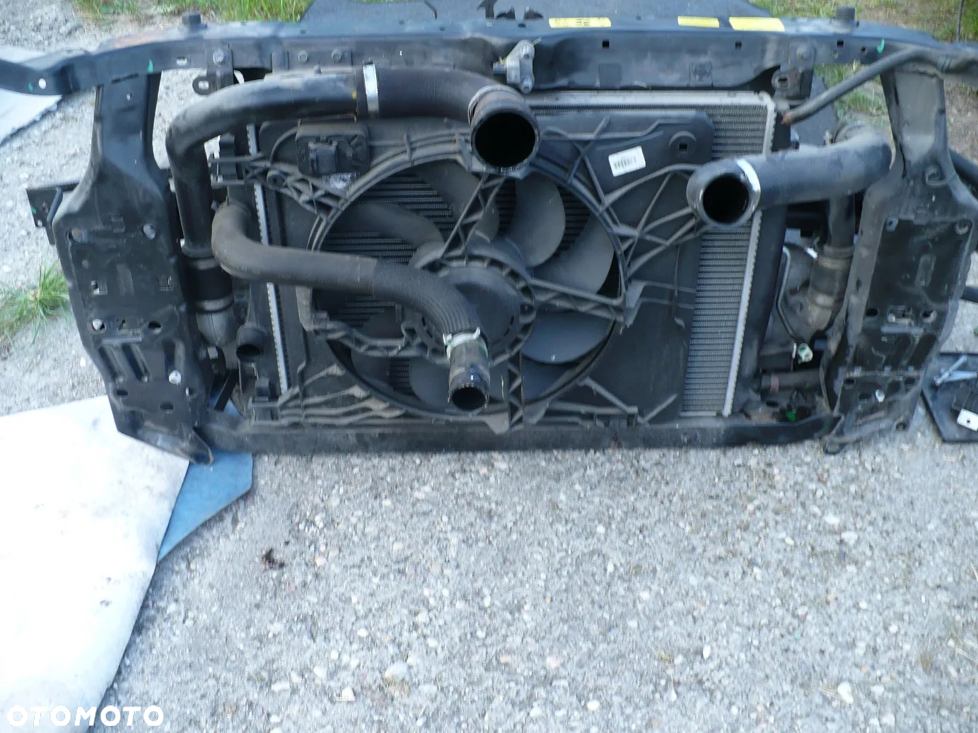 QASHQAI J10 MASKA ZDERZAK BLOTNIKI BIALY 326 EU. - 9