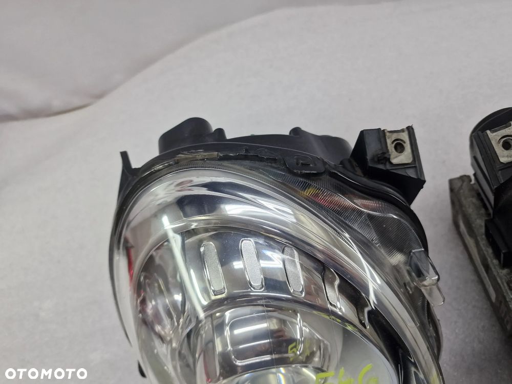 FIAT 500 07-15 KOMPLET LAMP PRZEDNICH PRZÓD LEWA / PRAWA LAMPA PRZEDNIA PRZÓD XENON + SPRYSKIWACZE , NR AUKCJI LA546 - 5