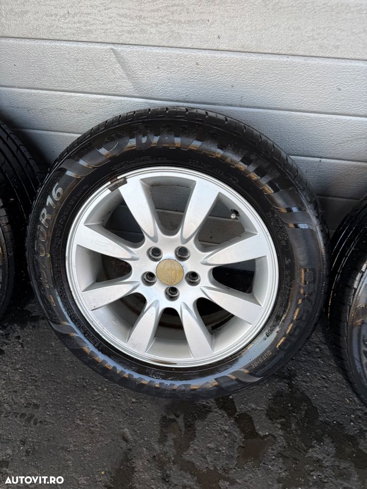 Set 4 Jante Aliaj Originale Subaru 16" - 5x100 - Forester, Legacy, Impreza Anvelope de vară - 6