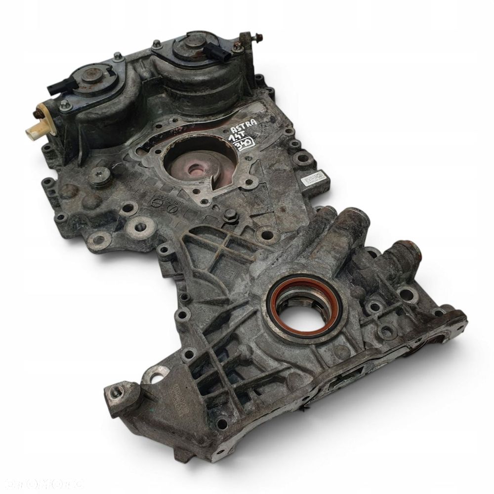 POMPA OLEJU Opel Astra J Meriva B Corsa D 1.4 T 55562788 osłona rozrządu - 1