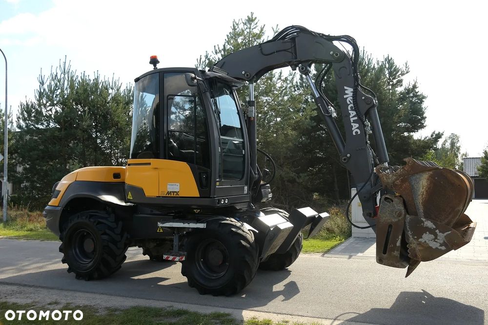 Mecalac Koparka Kołowa MECELAC 12MTX * 2018 * Kpl łyżek * KLIMA * KAMERY * SUPER STAN! - 9