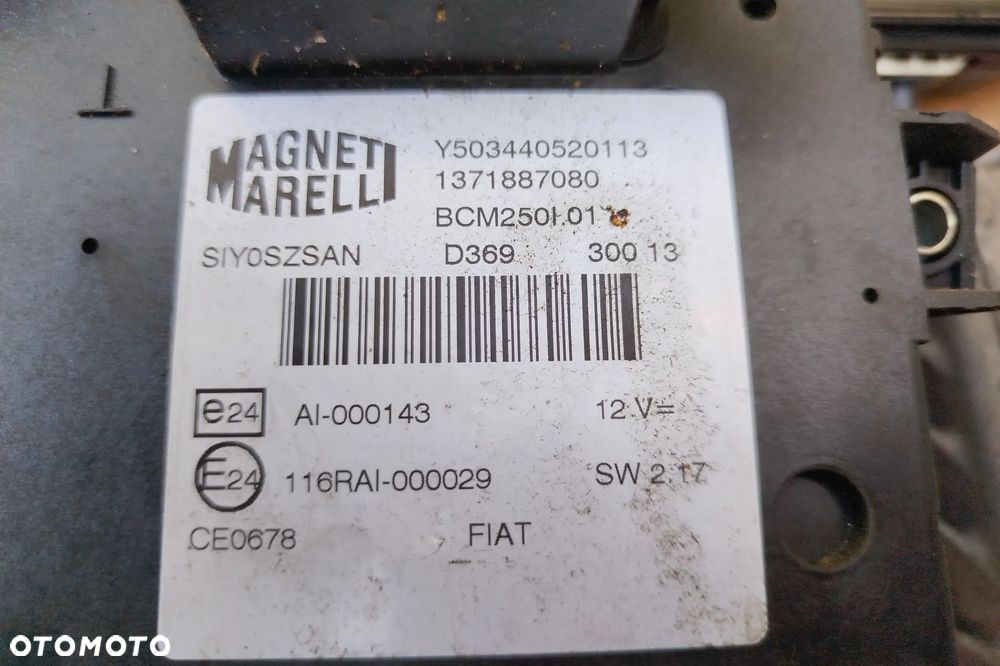Zestaw startowy, komputer Continental SID208 sterownik silnika 2.2 HDI Euro5 130KM S180129101J / 9676721380 / 9691551980 do Fiat Ducato III Peugeot Boxer II Citroen Jumper II 2011-2015r, w komplecie: sterownik silnika stacyjka, kluczyk, moduł komfortu, immobilizer , licznik,  komplet do odpalenia auta, - 12