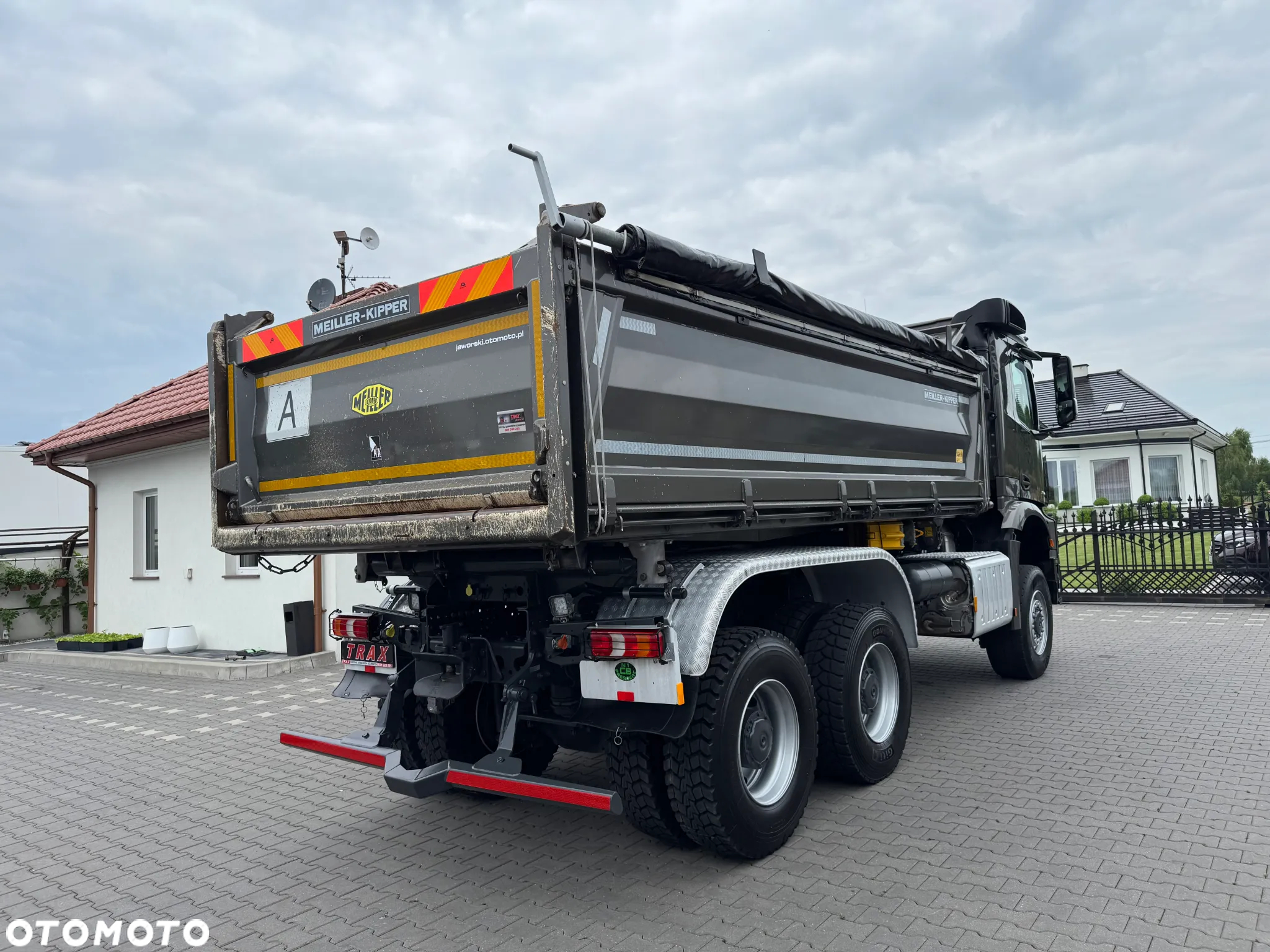 Mercedes-Benz AROCS 3345 6X6 WYWROTKA 3-str. MILLER, BORDMATIC, ZWOLNICE, IDEALNY STAN, z Niemiec - 5