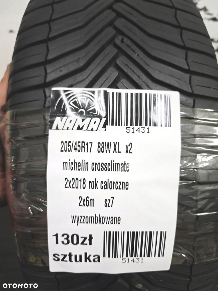 205/45r17 MICHELIN 2018 opony całoroczne 6mm 51431 - 9