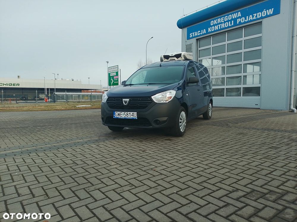Dacia Dokker Izoterma Chłodnia Mroźnia grzanie drzwi boczne półka inox Salon PL po serwisie