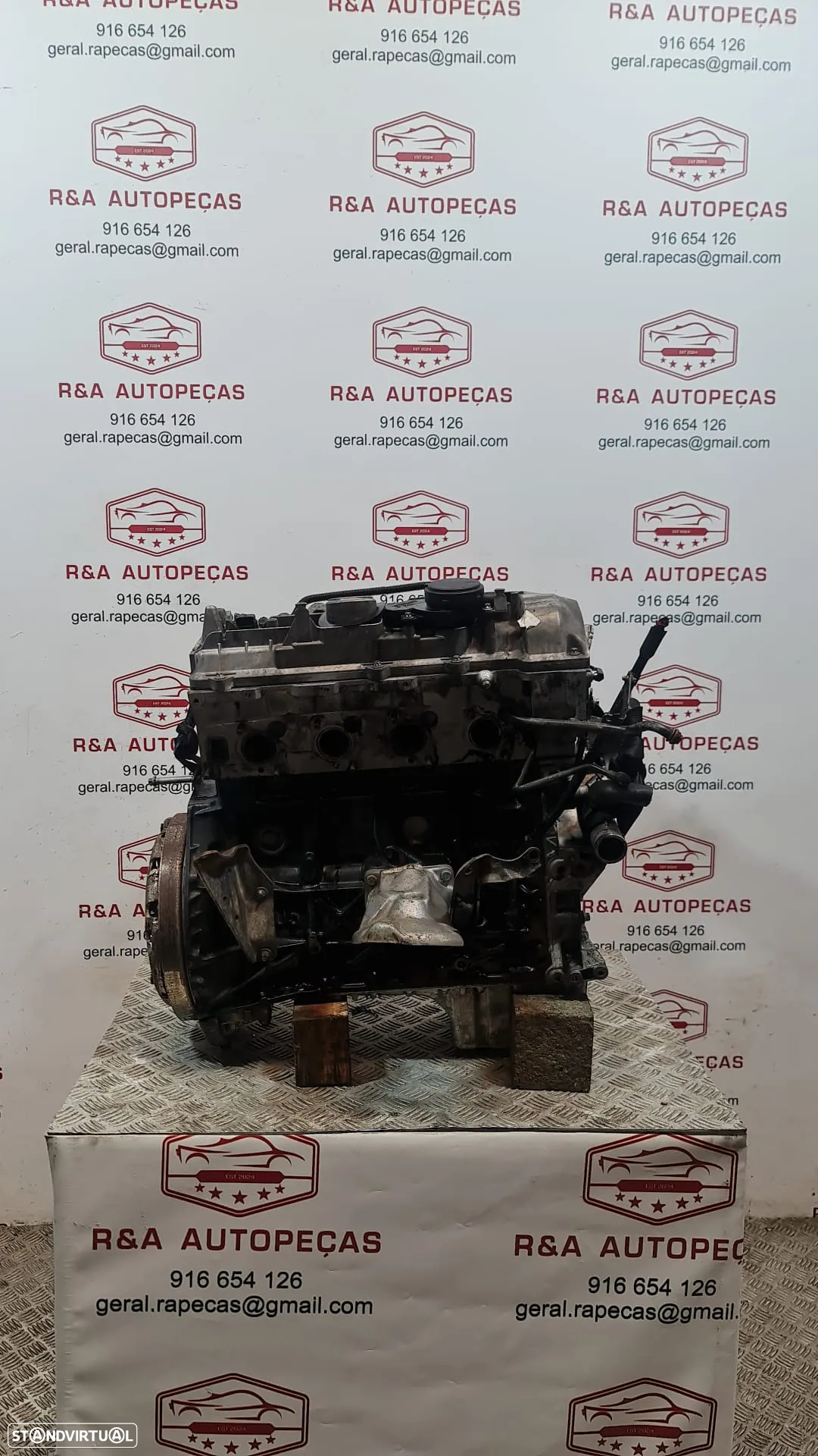 Motor Completo Mercedes W210 Classe E 220 2.2  Ref 611961 - 2