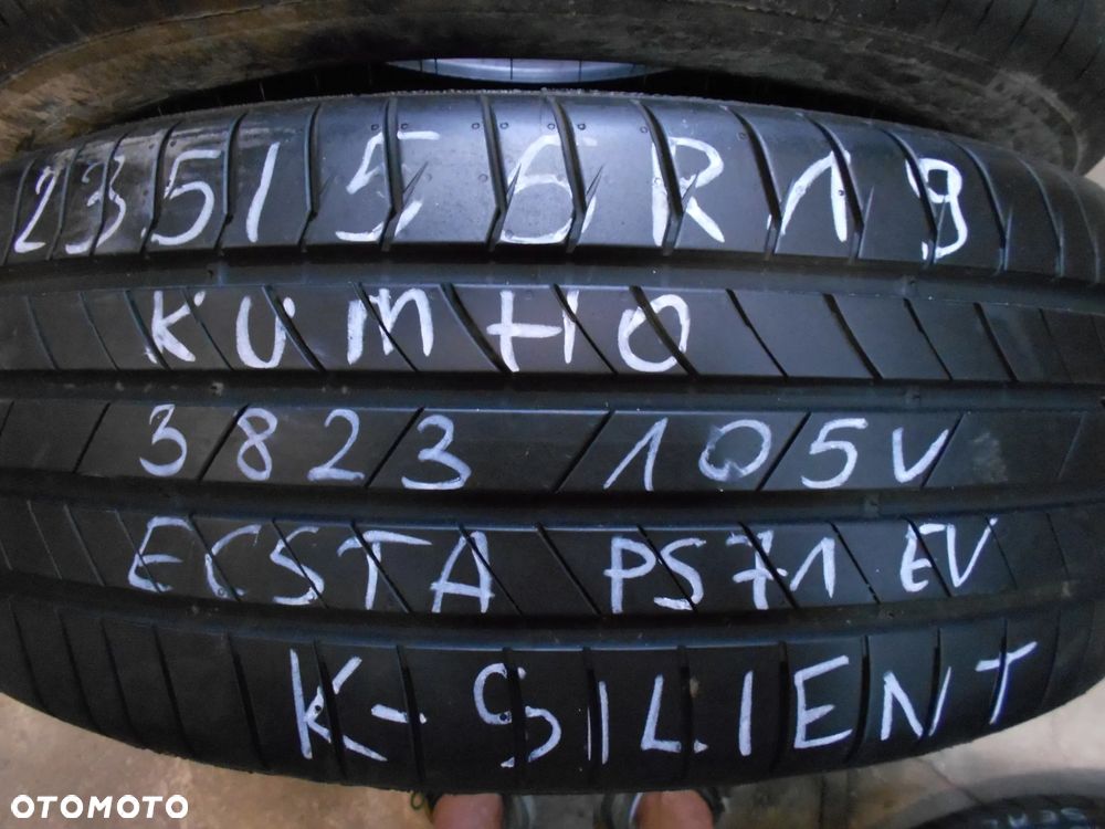 OPONY 235/55R19 KUMHO ECSTA PS71 DOT 4323 7.6MM - 3