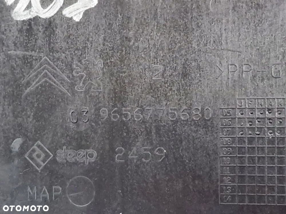 PODSTAWA OBUDOWA KOMPUTERA PEUGEOT 207 THP - 4