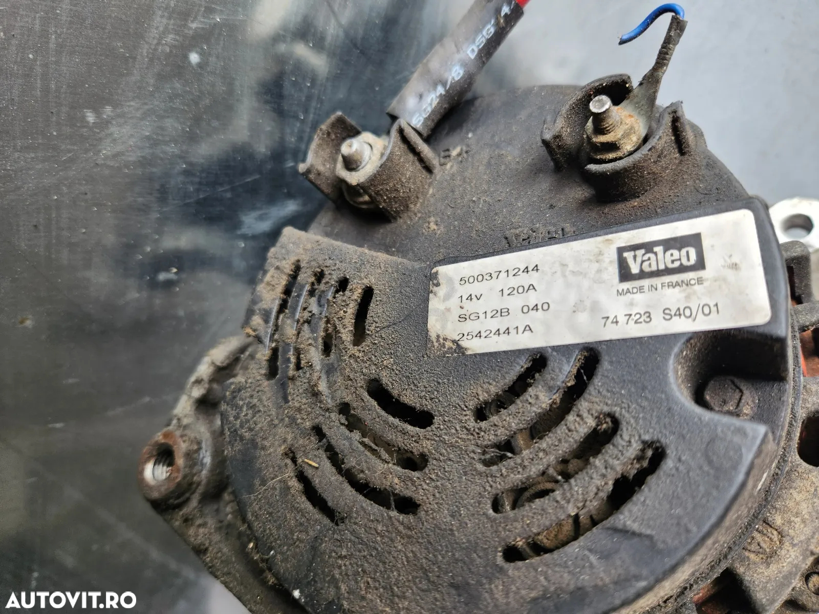 Alternator Fiat Ducato Peugeot Boxer Citroen Jumper 2.8 Diesel Hdi Jtd Cod  Factura Si Garantie - 7