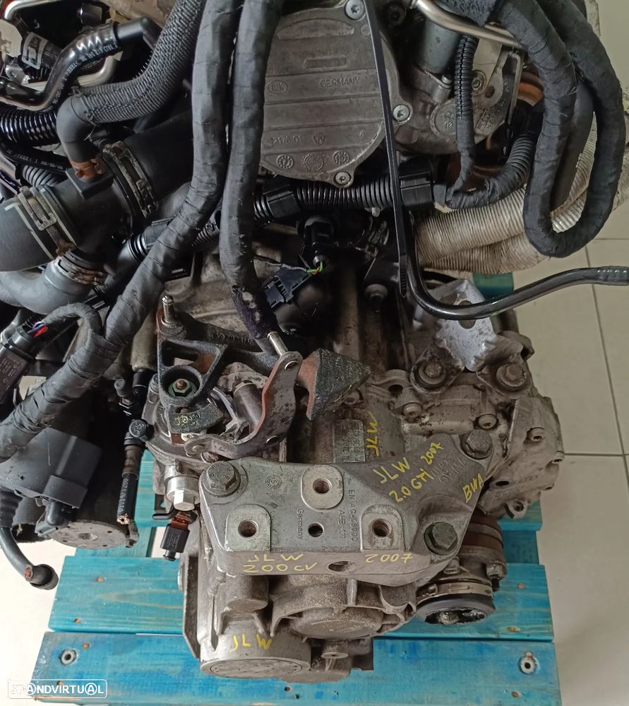 Motor golf V gti 2.0tfsi turbo 200cv BWA caixa 6 velocidades JLW - 10