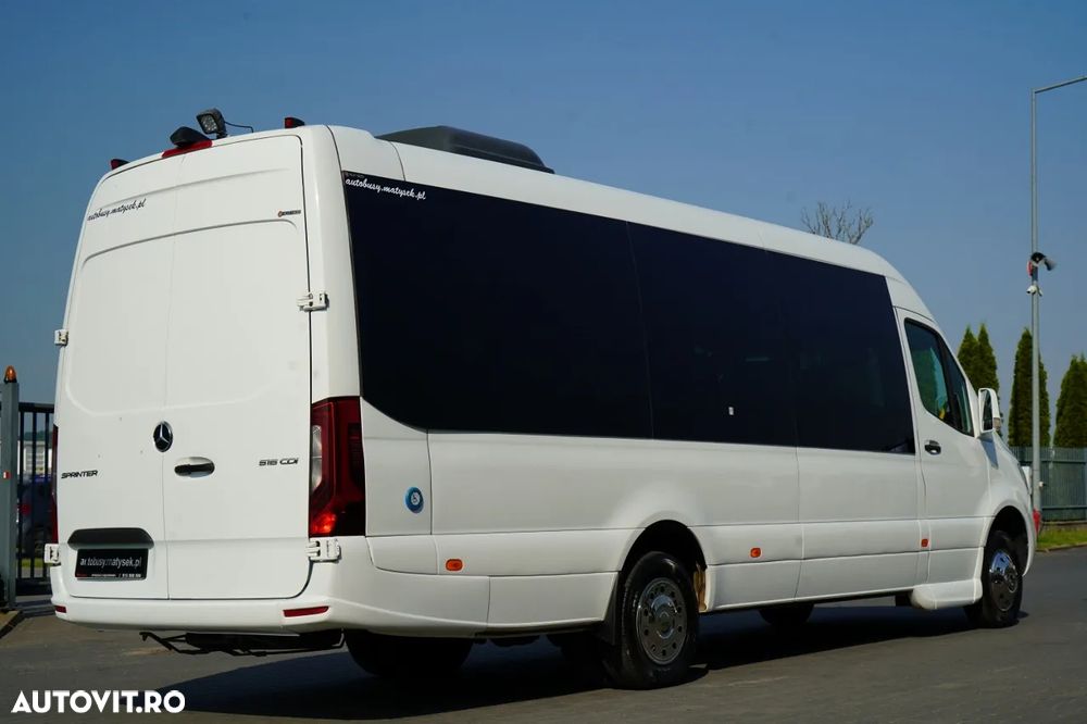 Mercedes-Benz SPRINTER 516 CDI / 2x KLIMA / SPROWADZONY / BOGATE WYPOSAŻENIE / - 5