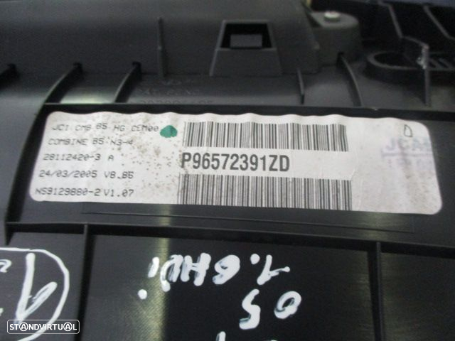 Quadrante P96572391ZD CITROEN C4 2005 1.6HDI KM DIGITAL - 3