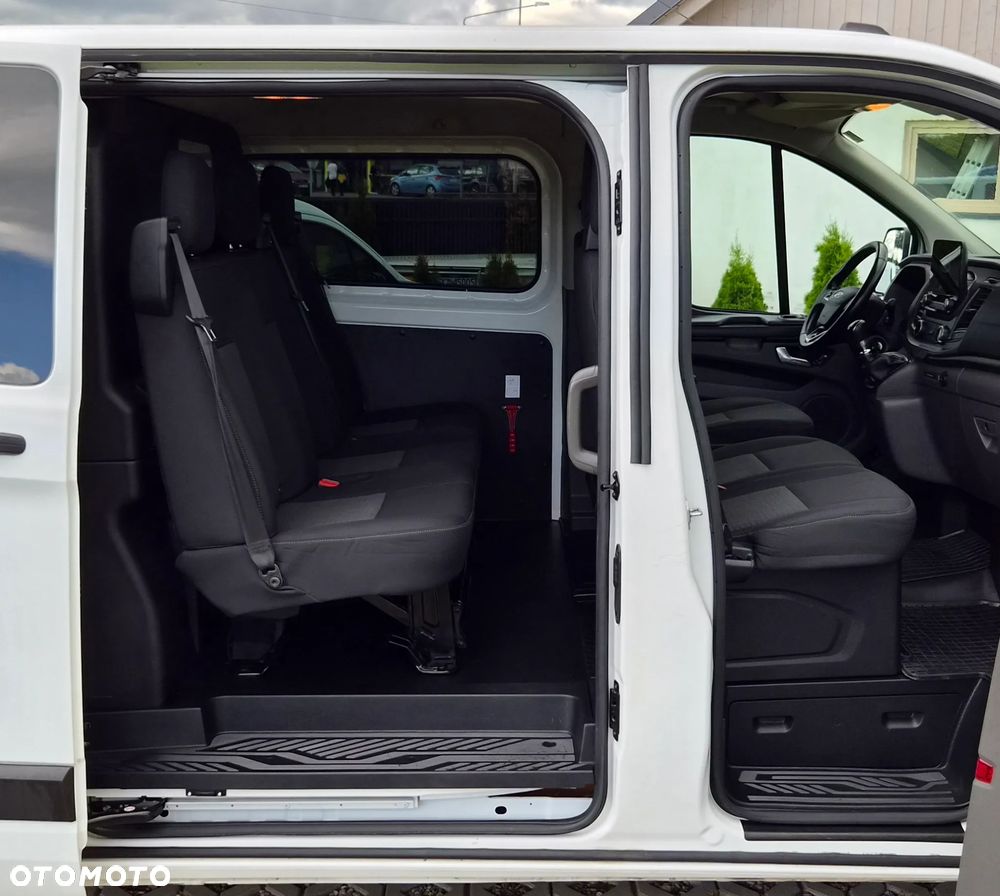 Ford Transit Custom L2H1 Brygadówka 6 osobowy 2.0d 170KM NAVI KAMERA - 12