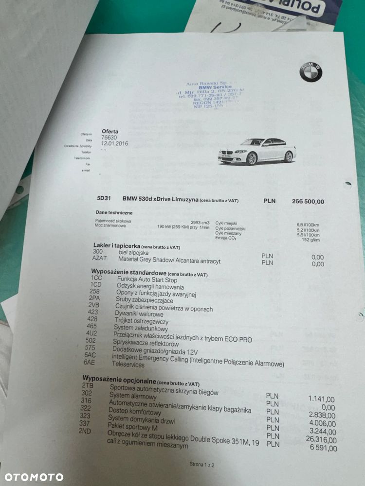 BMW Seria 5 530d xDrive - 24