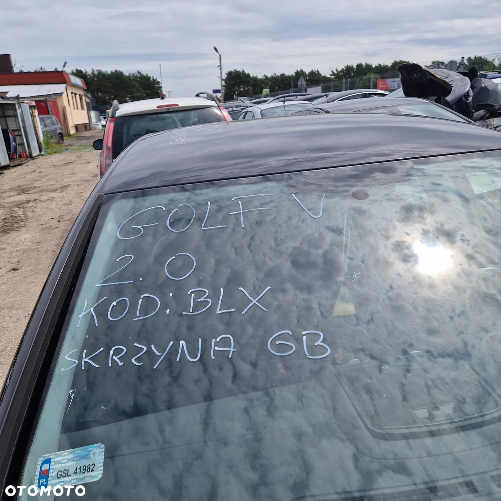 Volkswagen Golf V,  2,0 benz. 110KW, 2004r  kod silnika BLX skrzynia GB- CZĘŚCI - 7