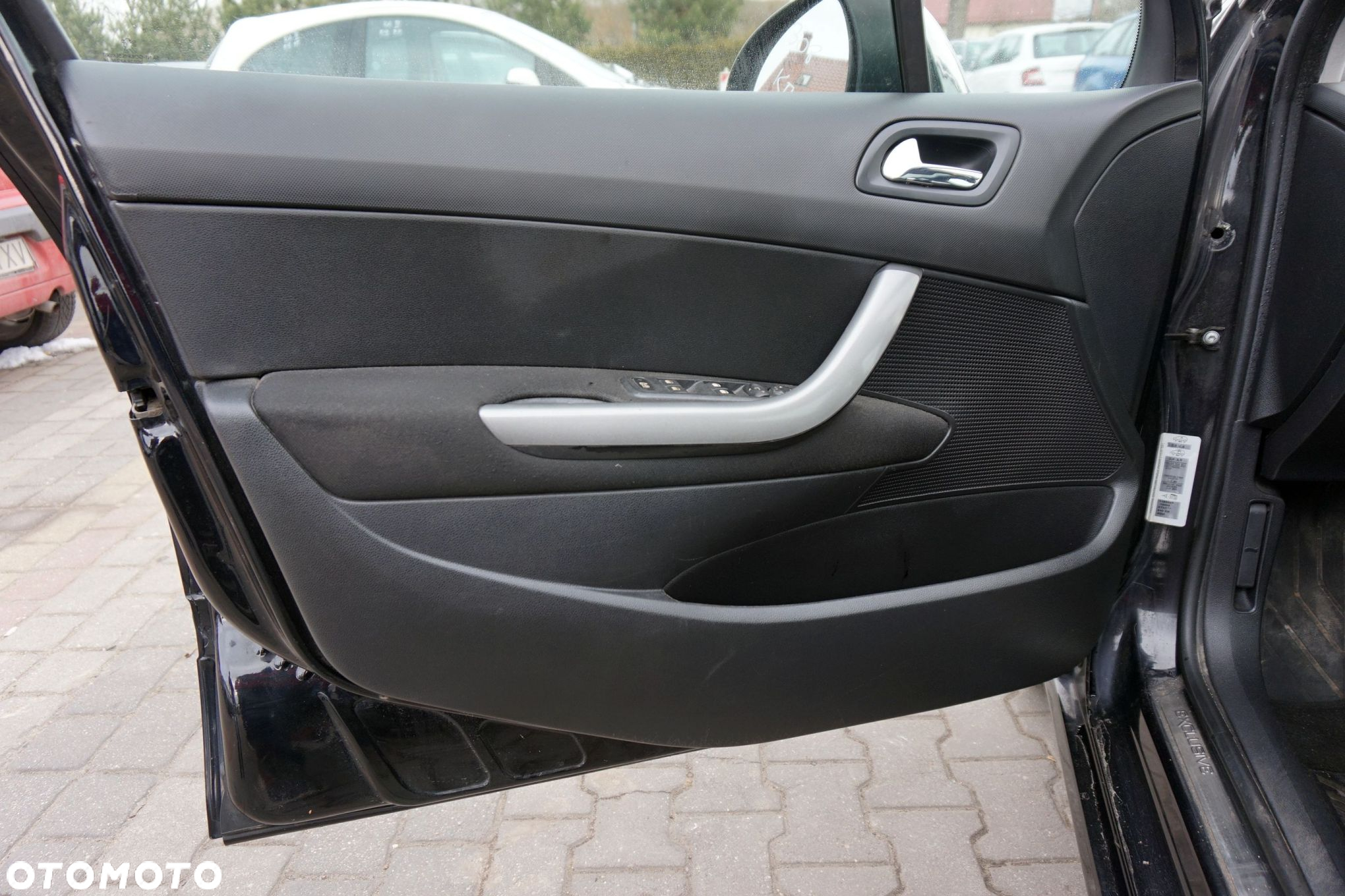 DRZWI PRZEDNIE LEWE 308 I T7 SW KOMBI KTVD  CZARNY PEUGEOT 2007-2011 - 6