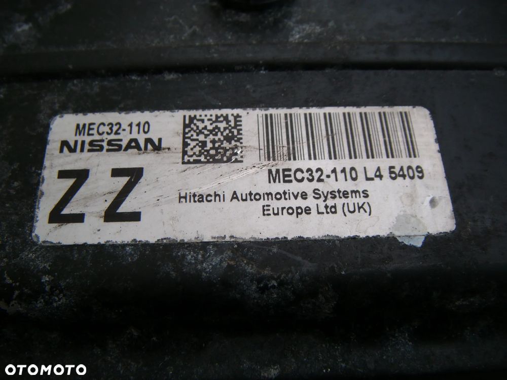 nissan micra k12 05r 1.2 komputer- sterownik silnika  mec32-110 - 2