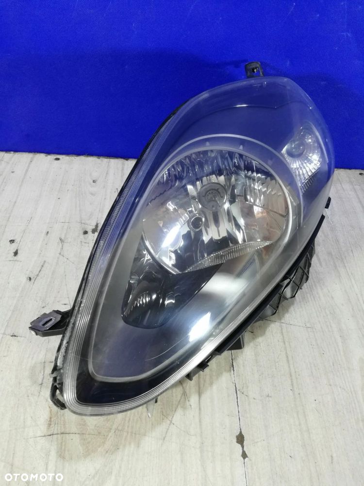 Fiat Punto Evo 09/12 lampa reflektor przód przedni lewa Anglik - 1