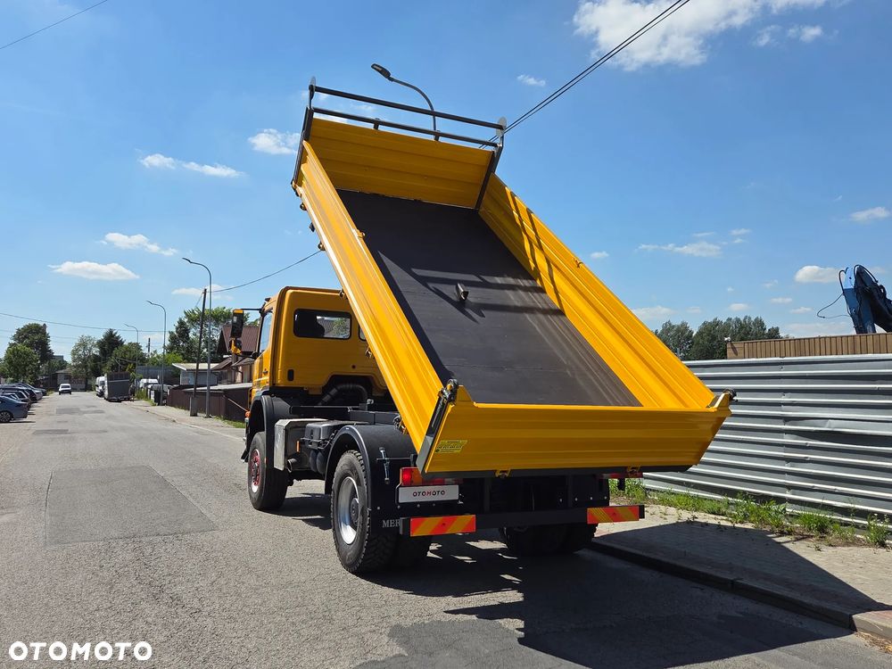 Mercedes-Benz AXOR 1824 // 4x4 4WD AWD // BLOKADY TERENOWE ZWOLNICE // NOWY KIPER WYWROTKA 3str // NISKI PRZEBIEG // MOŻLIWY HDS // OPONY 100% // JAK NOWY - 5