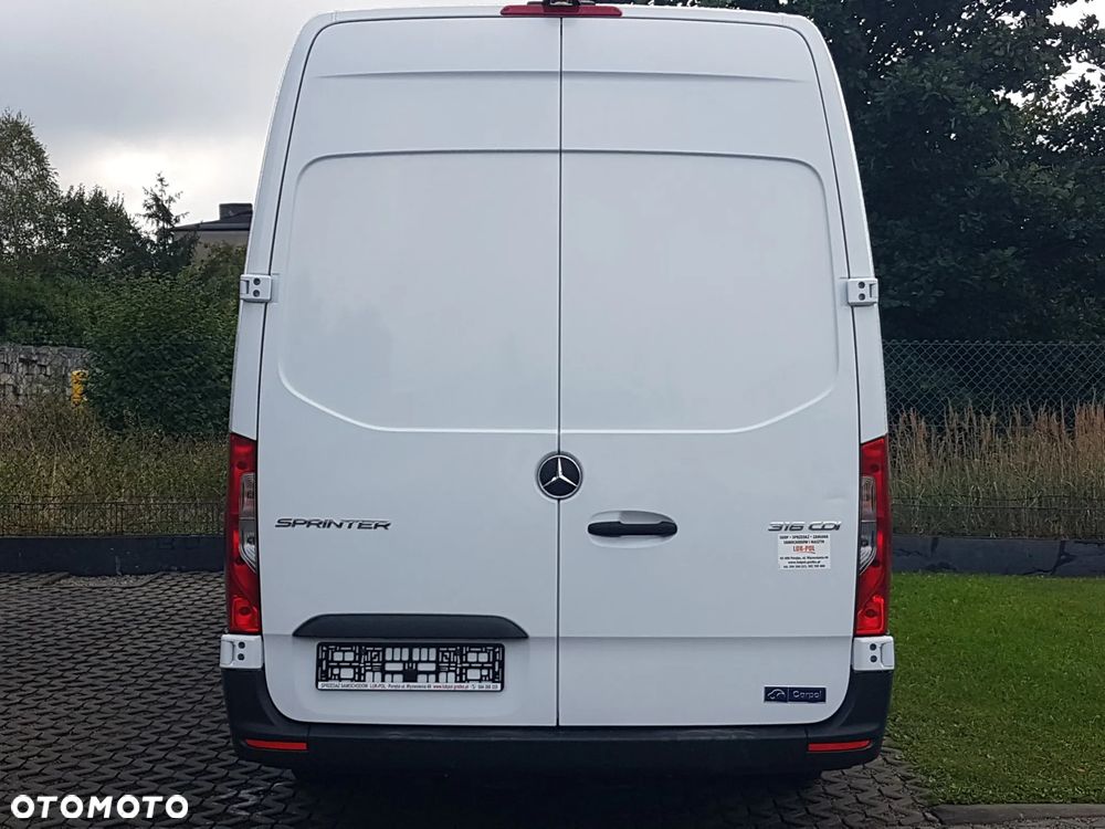 Mercedes-Benz SPRINTER MAXI CHŁODNIA AGREGAT 2 KOMORY GRZANIE KLIMA IZOTERMA 316CDI AUTOMAT BLASZAK VAN FURGON - 16