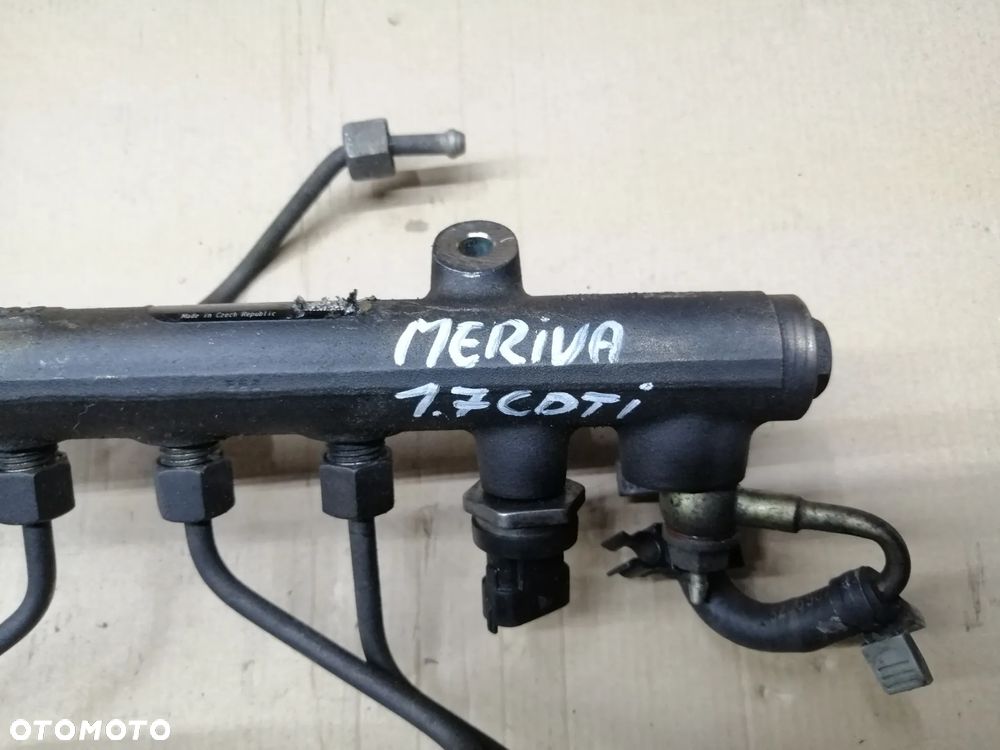 Opel Meriva 1.7 CDTi kompletny układ wtryskowy Bosch pompa 0445010086 wtryski 0445110175 i inne - 32