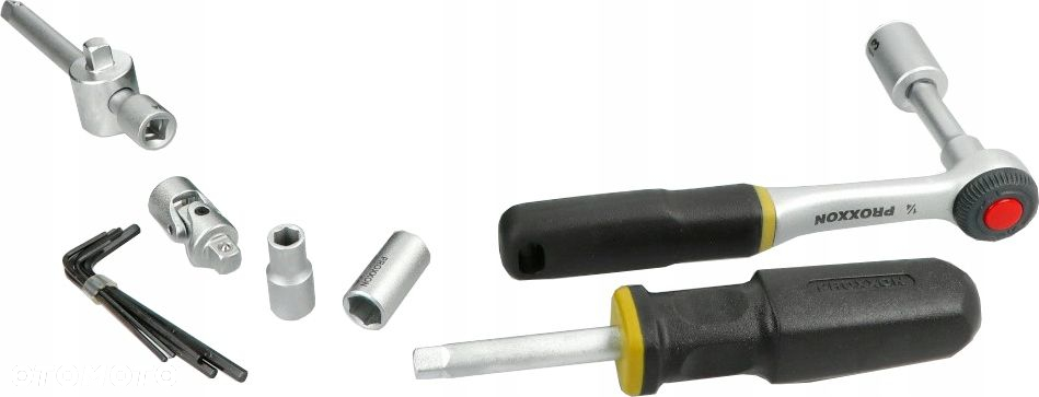 PROXXON ZESTAW DLA MECHANIKÓW Z GRZECHOTKĄ 1/4 CALA 36 CZĘŚCI PR23080 - 7