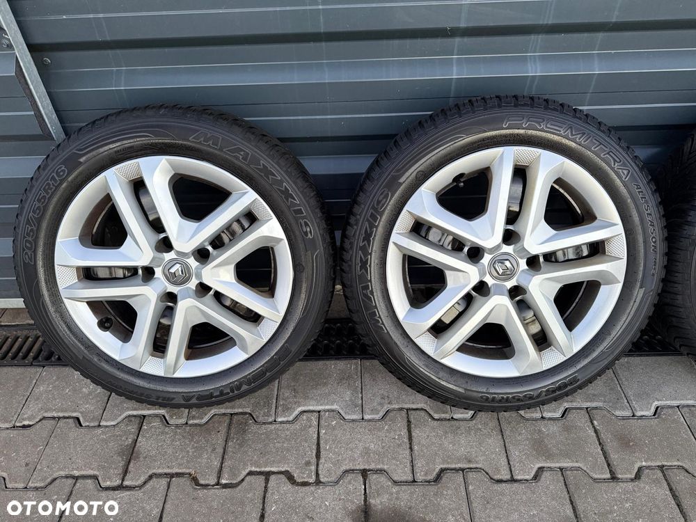 RENAULT MEGANE IV FELGI STALOWE OPONY 205/55/16 6,5Jx16 ET41 403003680R - 4