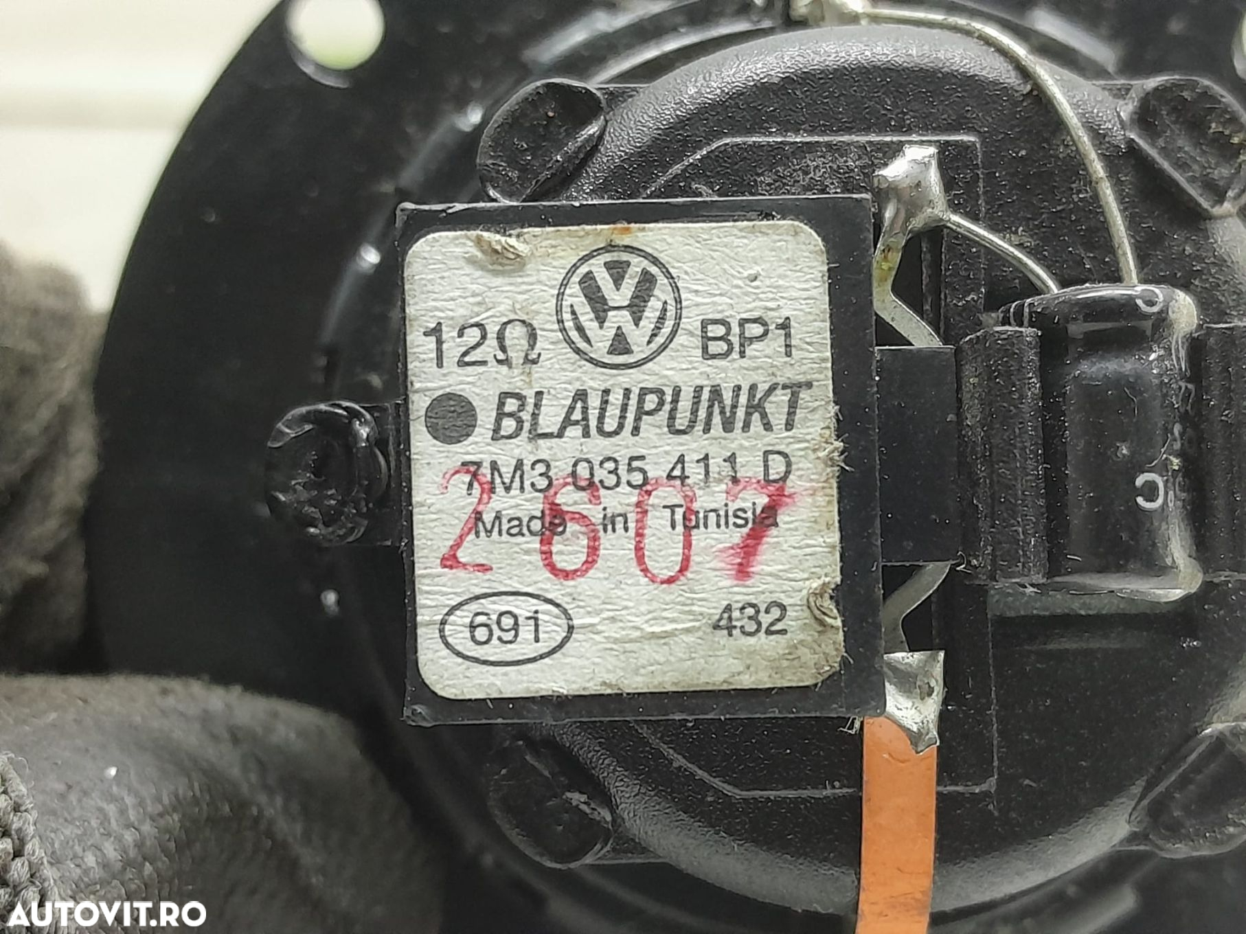 Tweeter spate 7M3035411D Volkswagen VW Sharan 1 [facelift] [2000 - 20 - 3
