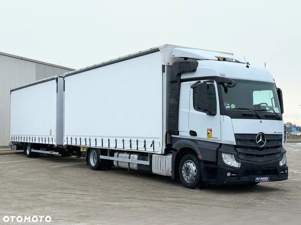 Mercedes-Benz ACTROS 1830 / ZESTAW TANDEM 120 M3 / PRZEJAZDOWY / 7,75 M + 7,75 M / SALON PL - 3