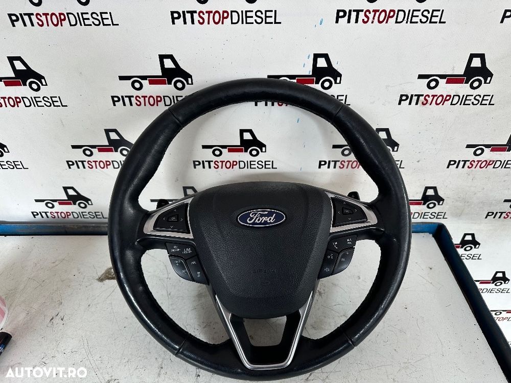 Kit Airbag complet FORD EDGE VIGNALE 2019 2020 2021 plansa bord piele volan centuri cortina airbag - 6