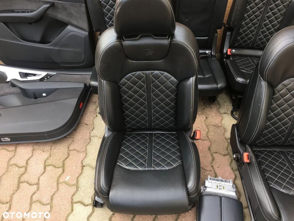 AUDI Q7 4M S-LINE BENTLEY FOTEL FOTELE KANAPA BOCZKI TAPICERKA / ISOFIX - 11