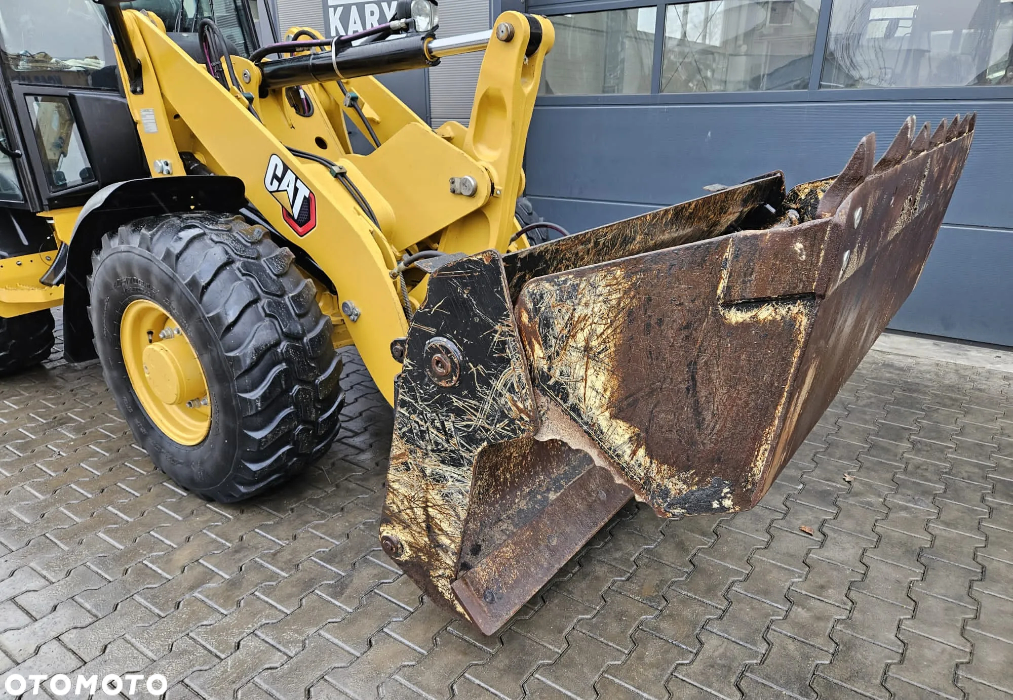 Caterpillar ŁADOWARKA KOŁOWA CAT CATERPILLAR 906 906M 907 908 2021R PŁUG ŚNIEŻNY - 19