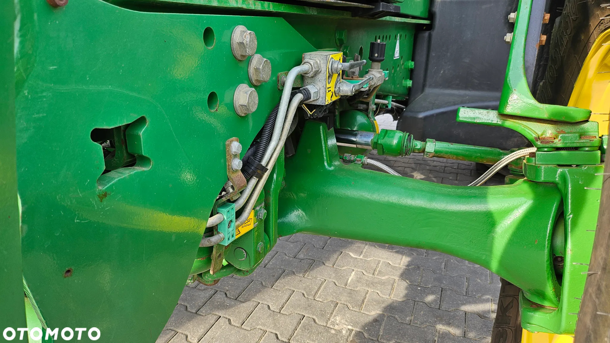 John Deere JD 6210R, 50 km/h, pneumatyka, TUZ, nowe opony! - 4