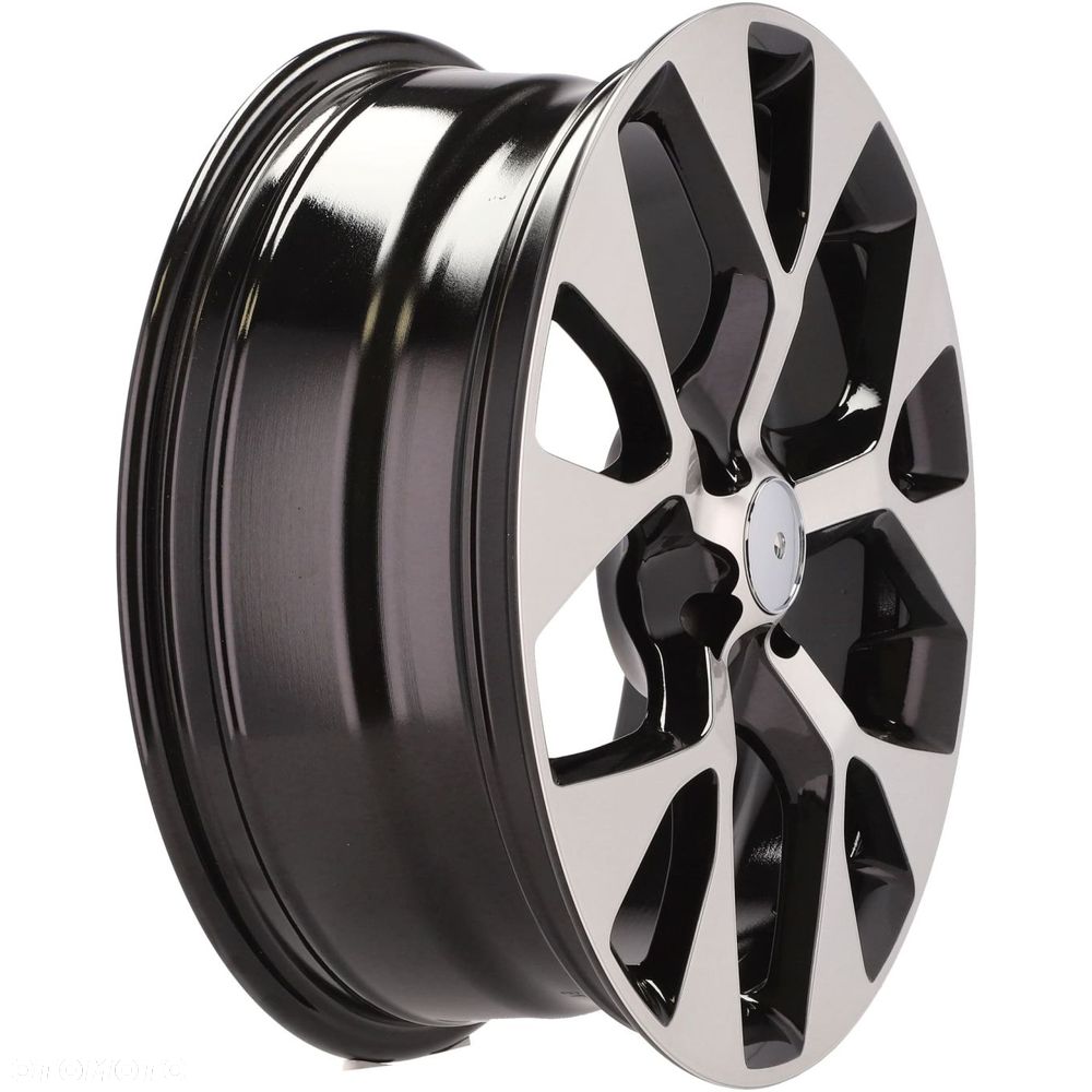 4x Felgi 17 4x100 m.in. do RENAULT Captur Clio HONDA Civic Jazz KIA Picanto RIO - L1667 - 4