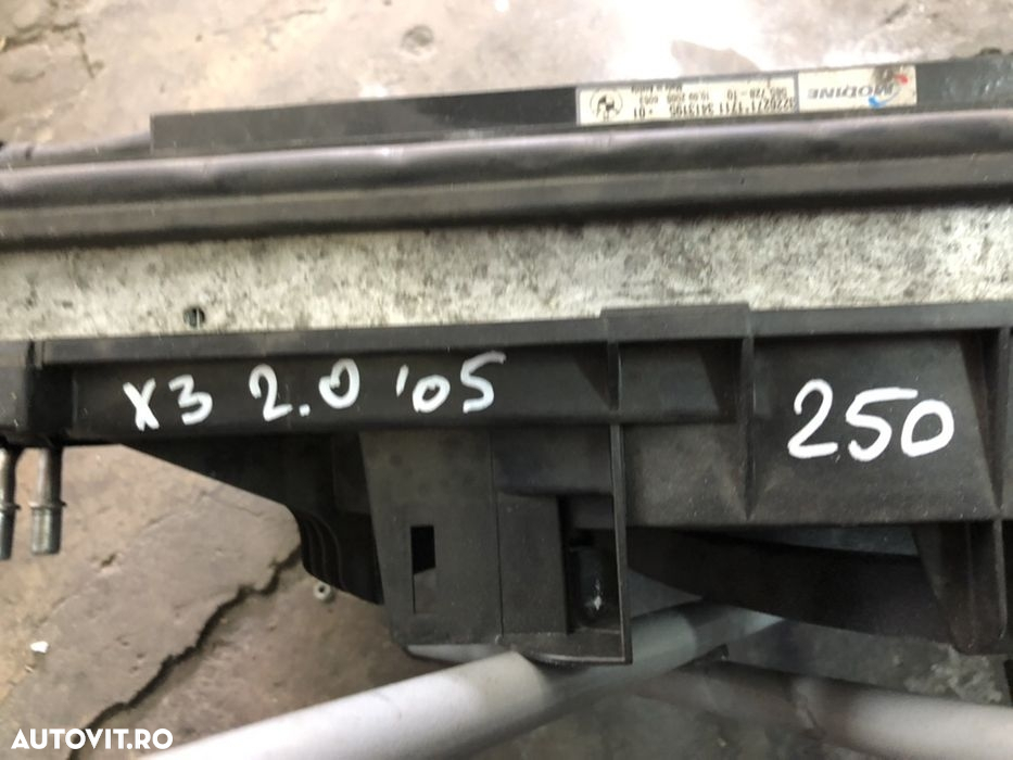 BMW X3 2003-2007 radiator apa,radiator clima,intercooler, ventilator - 2