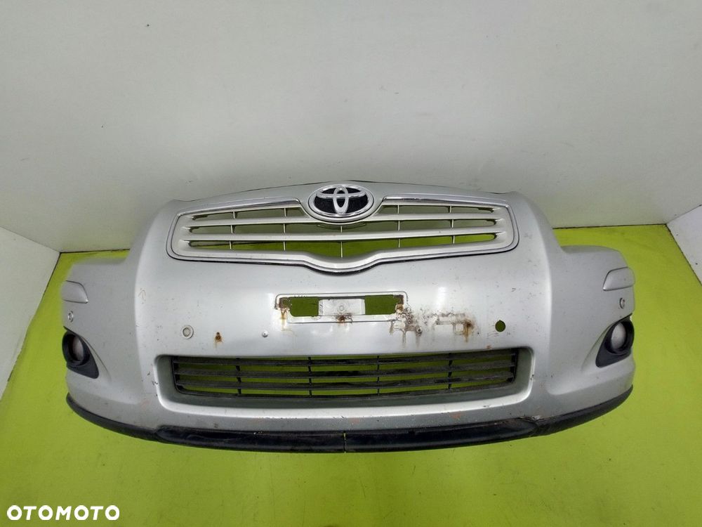 Zderzak przód przedni TOYOTA AVENSIS II T25 2006-2009 LIFT 1C0 SREBRNY - 2