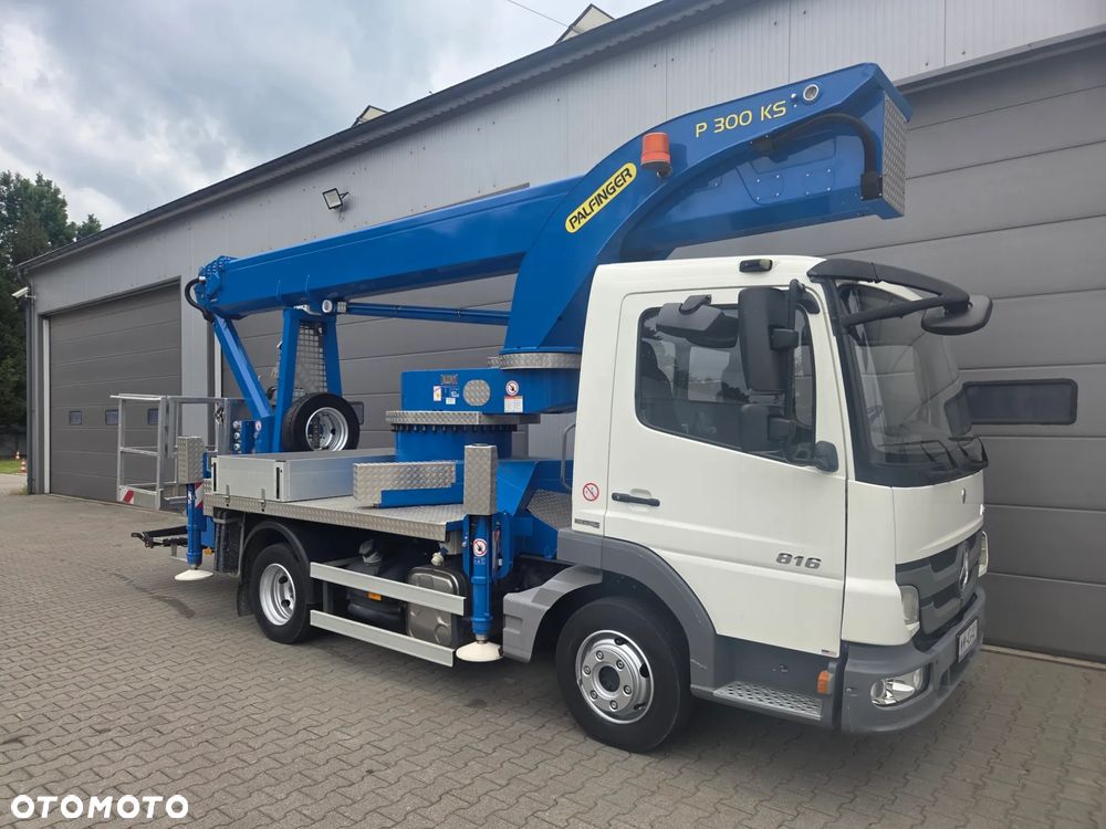 Mercedes-Benz Atego 816 - 30 m PALFINGER P 300 KS Podnośnik koszowy ZWYŻKA WUMAG WT 300 Ruthmann - 6