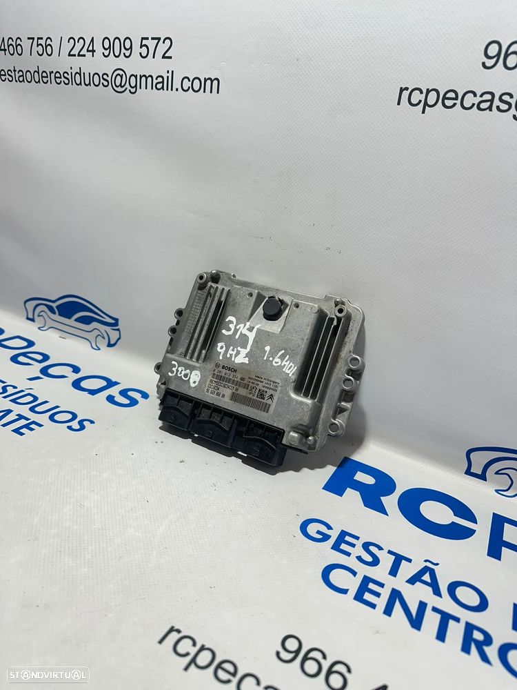 .Centralina Motor Bosch Original PSA Peugeot Citroen 1.6 HDi 9666986680 0281013334 2006 - 2017 - 3