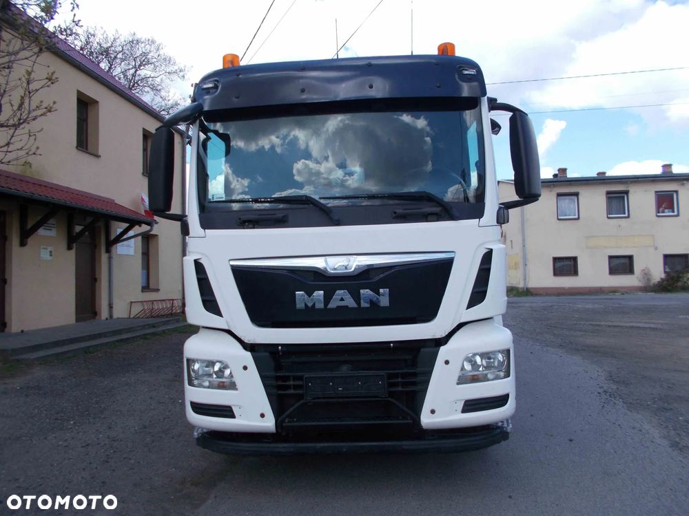 MAN TGS Śmieciarka FAUN Euro 6 Szeroki Niski Wrzutnik - 3