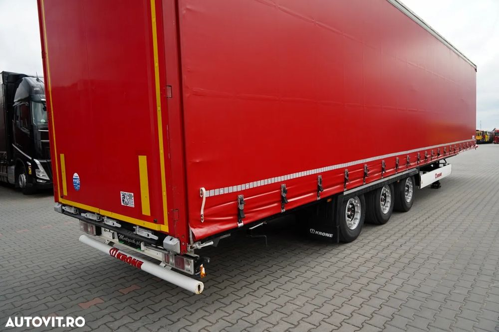 Krone CORTINĂ KRONE / MEGA / PLATĂ JOSĂ / PLATĂ RASTRÂNDĂ / ACOPERIȘ RASTRÂND / SAF - 13