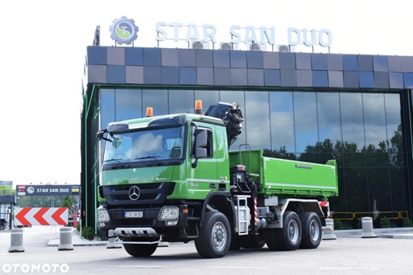 Mercedes-Benz ACTROS 3346 6x6 HIAB 244EP-4 HDS Wywrotka Crane - 4