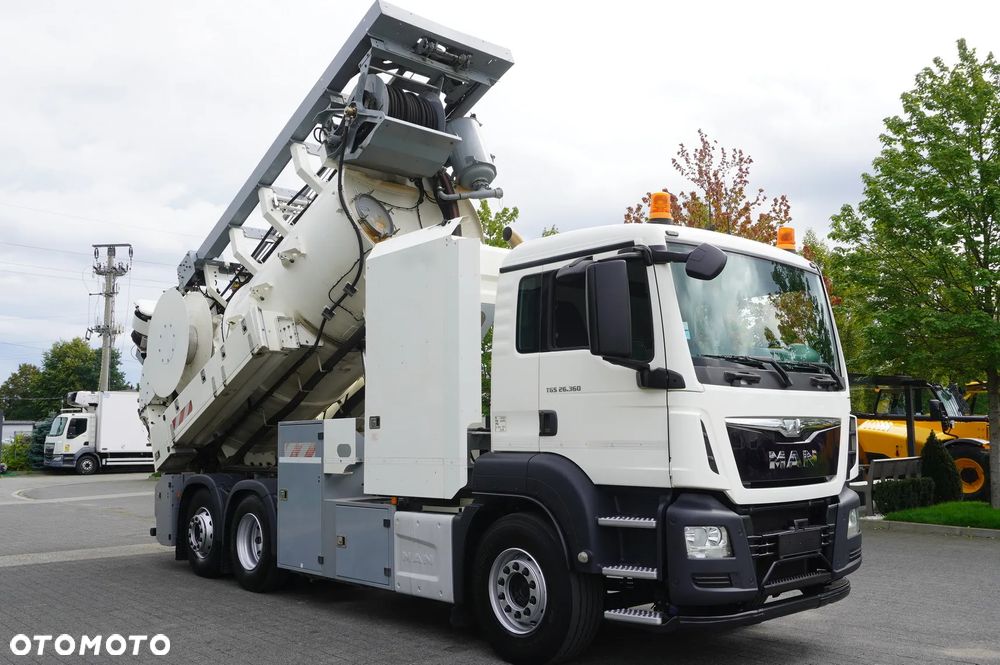 MAN TGS 26.360 E6 / Zabudowa WUKO Rivard 18 m3 / oś skrętna / 3 sztuki - 15