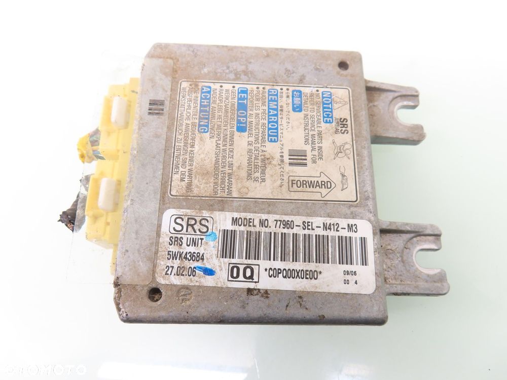 MODUŁ AIRBAG HONDA CITY IV 77960SELN412M3 - 1