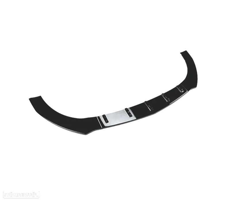 SPOILER LIP FRONTAL MERCEDES CLA W118 19- 35 LOOK AMG A35 PRETO BRILHANTE - 2