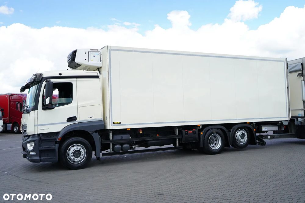 Mercedes-Benz ACTROS / 2540 / ACC / E 6 / ZESTAW PRZEJAZDOWY / CHŁODNIA + WINDA / 38 PALET - 24