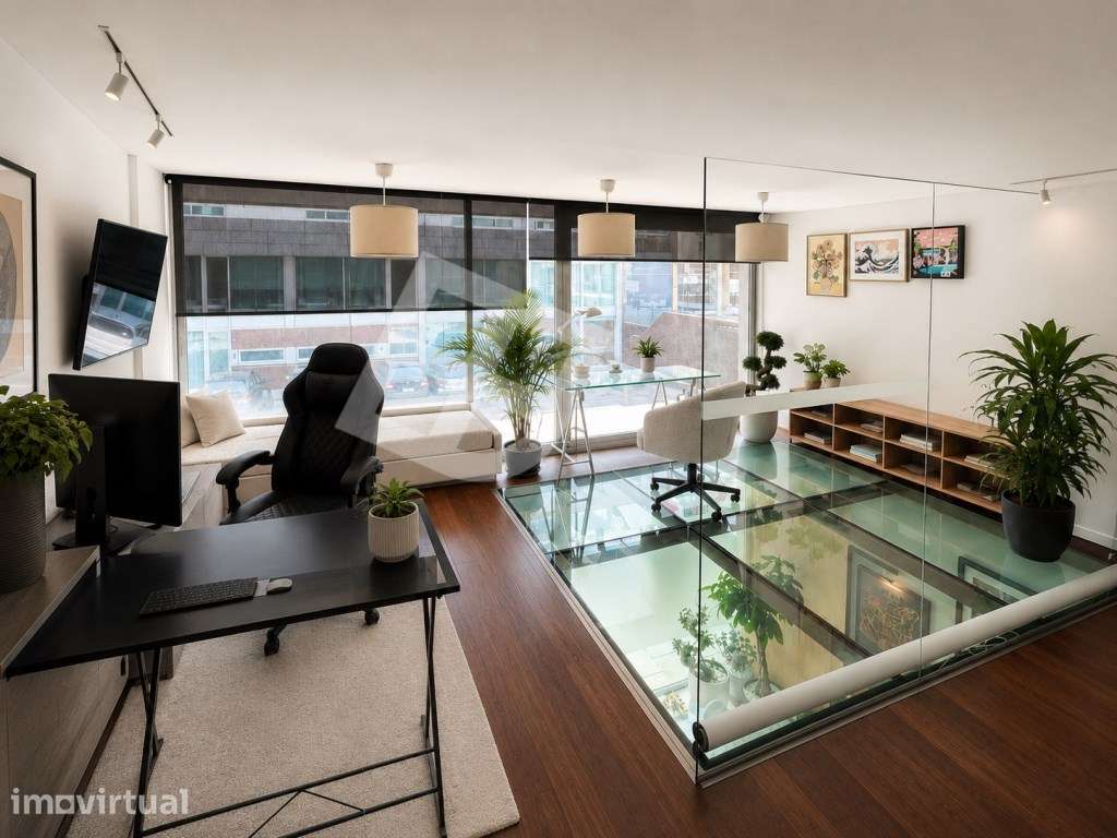 Apartamento T1+1 Dúplex Mobilado- Centro de Aveiro - Grande imagem: 5/10