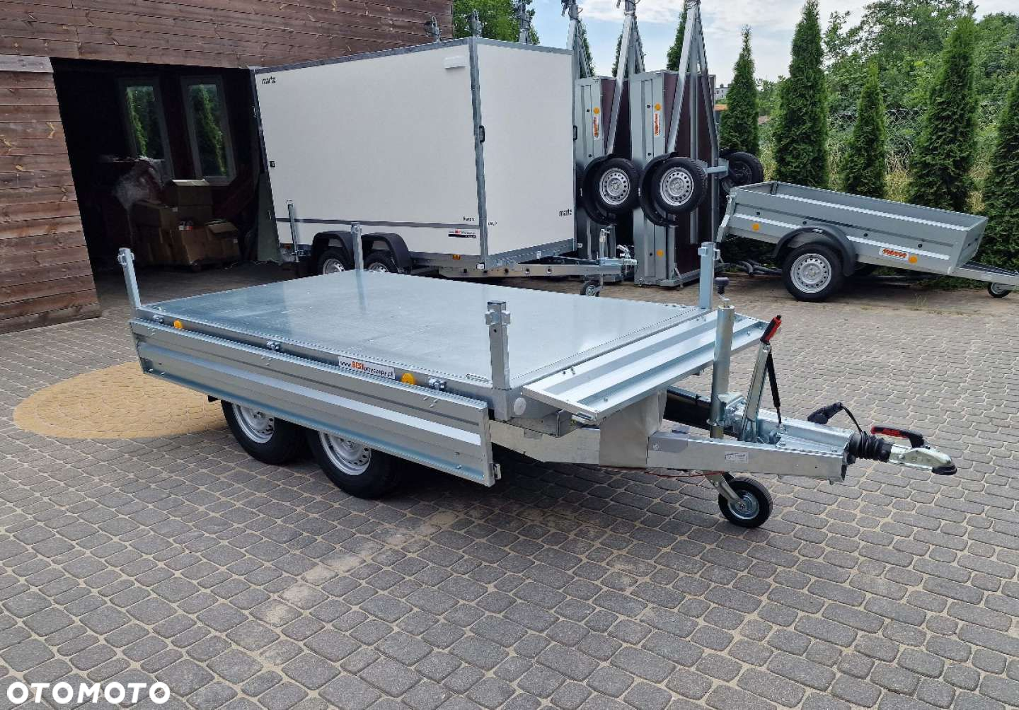Neptun Neptun Kipper 2 przyczepa dwuosiowa 256 x 148 cm DMC 2 ,7T - 9