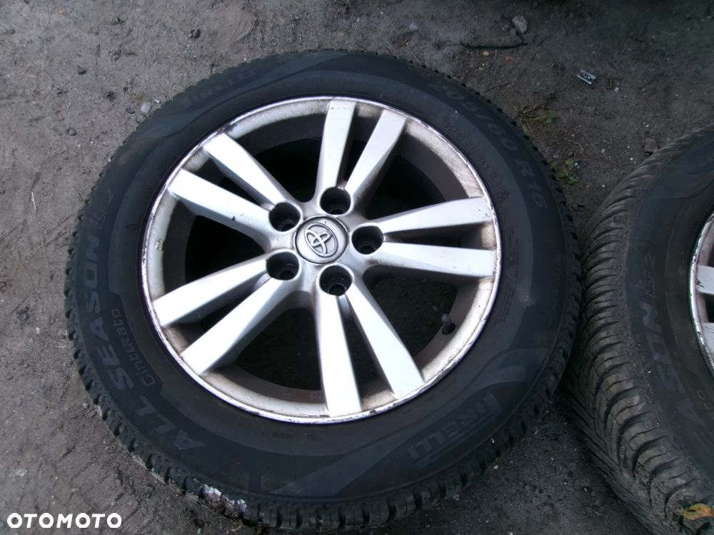 KOŁA FELGI ALU OPONY ZIMA PIRELLI  205/60/16 TOYOTA AVENSIS T27 AURIS   VERSO  5X114,3 - 5