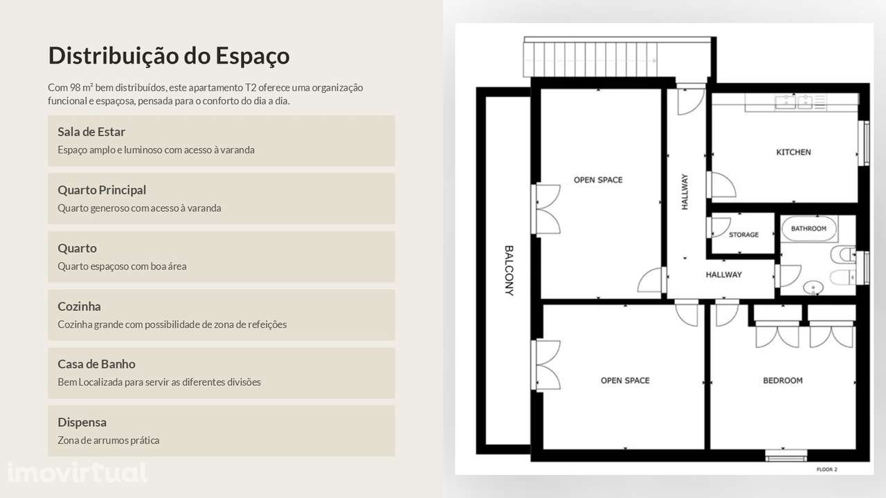 Arrendamento de apartamento t2 na Rua do Pombal, 40 - Grande imagem: 2/20